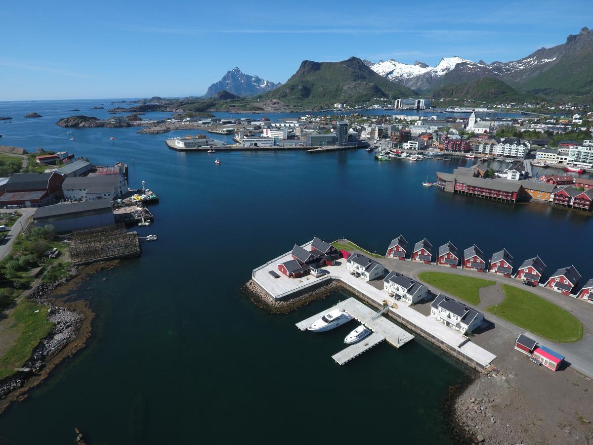 Vila Rorbuene Svolvaer Havn Exteriér fotografie