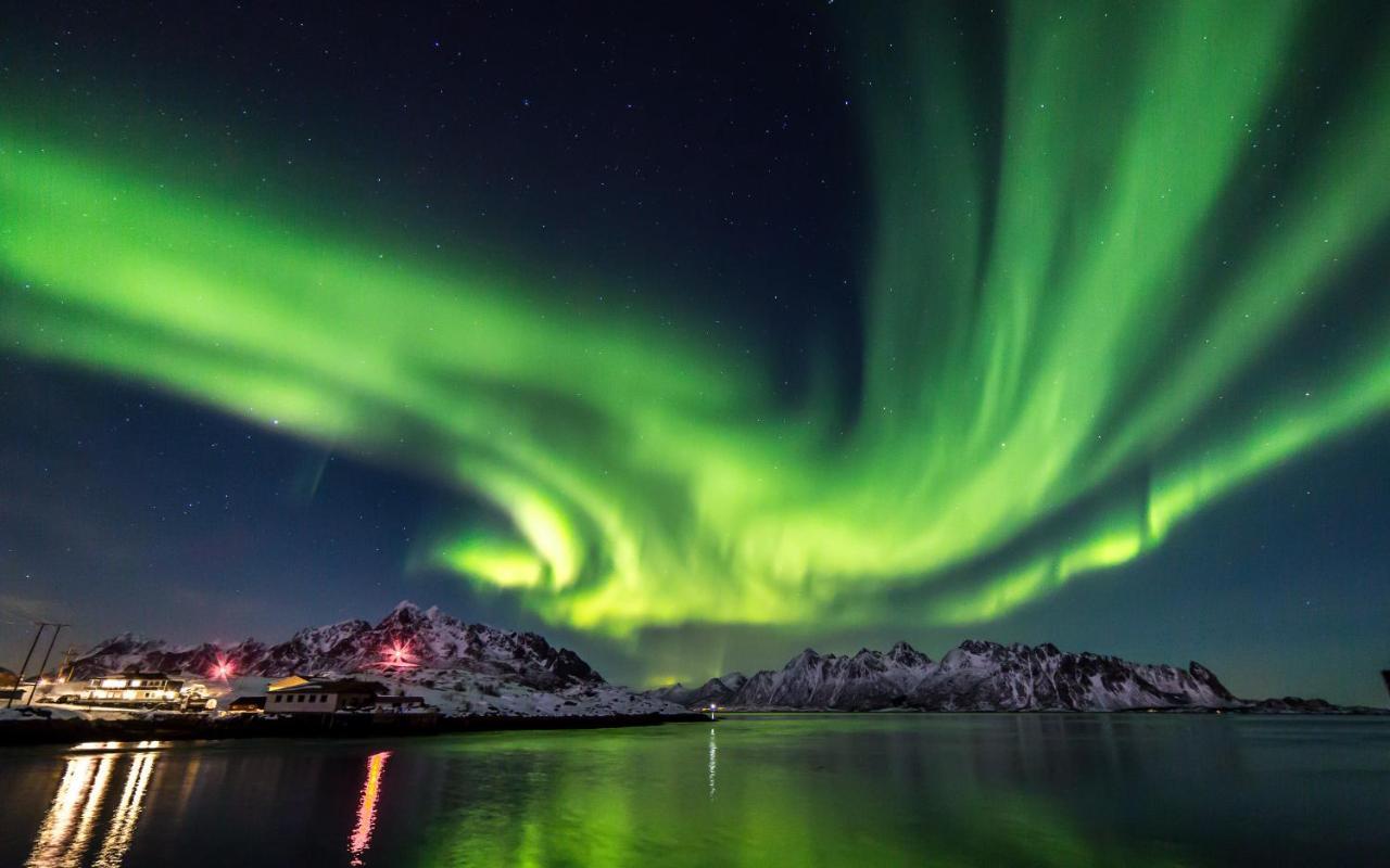 Vila Rorbuene Svolvaer Havn Exteriér fotografie