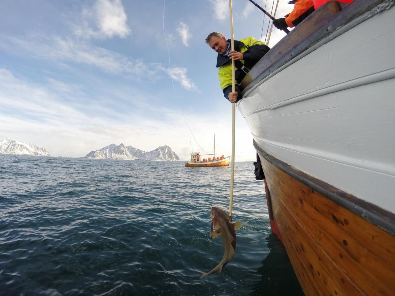 Vila Rorbuene Svolvaer Havn Exteriér fotografie